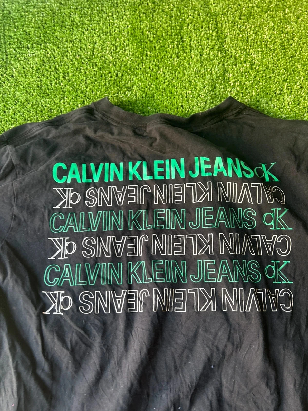 Calvin Klein Jeans printed black t-shirt – photo 15